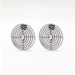 Rosette Stud Earrings