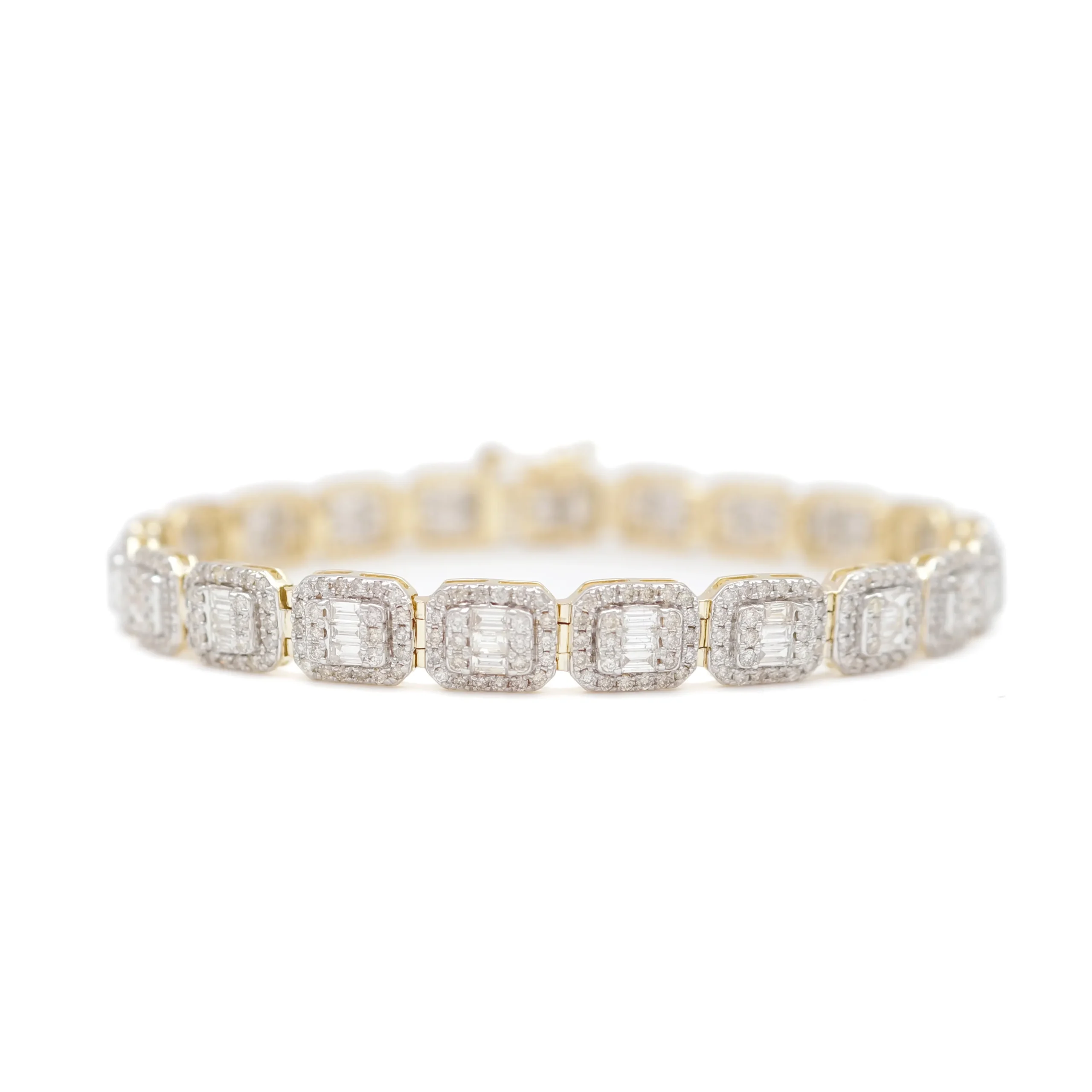 Regalia Baguette Diamond Bracelet-File