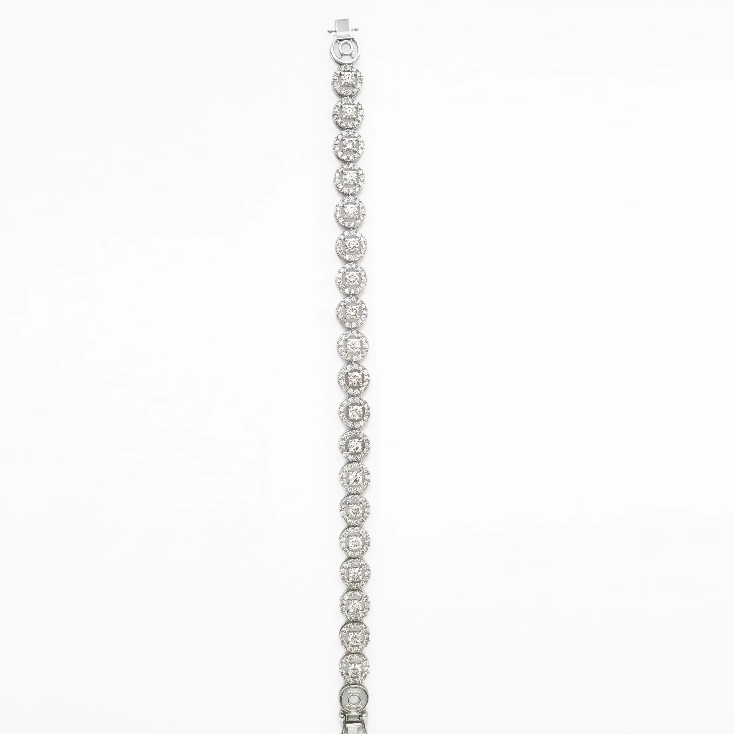 Crown Halo Diamond Bracelet-02