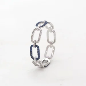 Lulu Blue Link Ring