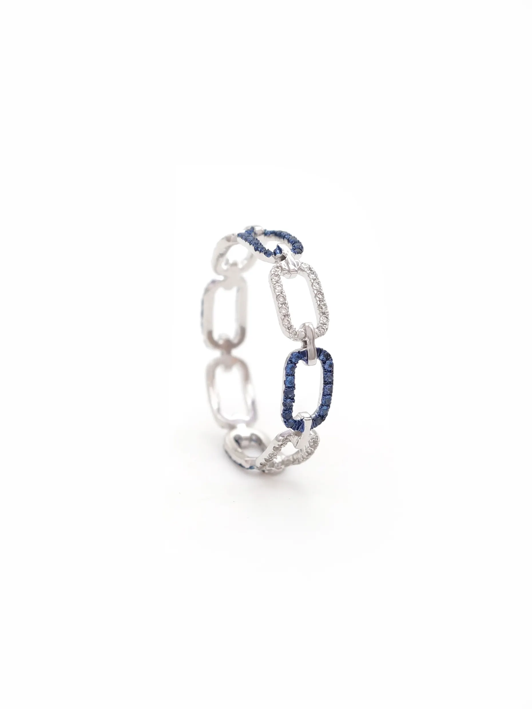 Lulu Blue Link Ring