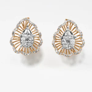 Whimsical Rose Gold Earrings